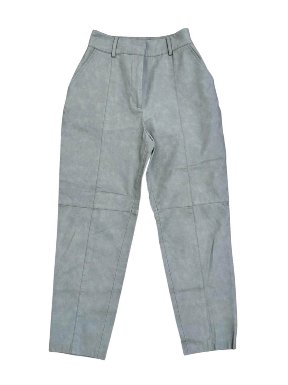 Zara Tan Faux Leather Pants